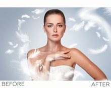 Load image into Gallery viewer, White Feathers Overlays