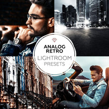 Load image into Gallery viewer, Analog Retro lightroom presets
