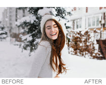 Load image into Gallery viewer, Snowy Season Photoshop Actions
